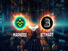 GOLDEN MOMENT FOR INVESTORS  MAP COIN OFFICIALLY LISTED ON BITMART