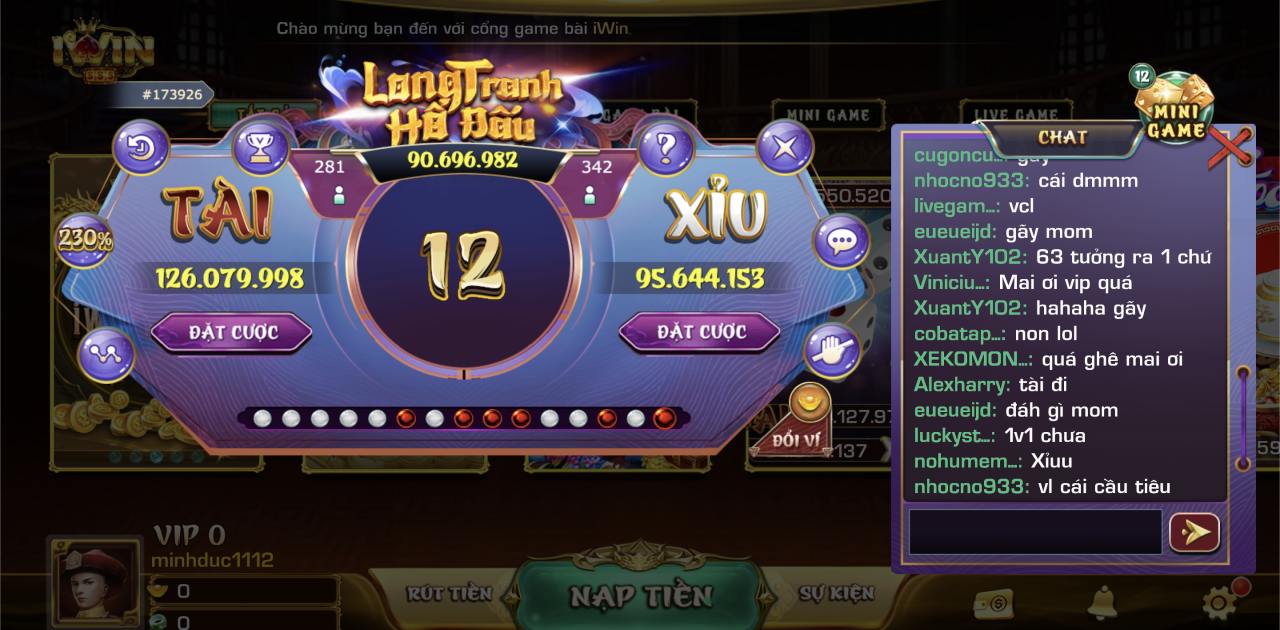 Giới thiệu đôi nét chính về Tài xỉu Iwin 